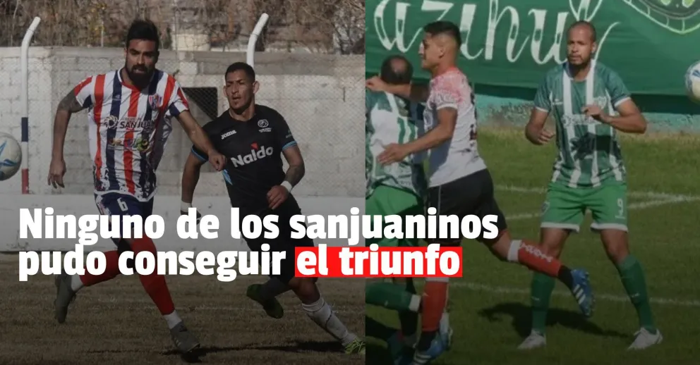 Torneo Federal A: Peñarol y Desamparados empataron sus respectivos partidos