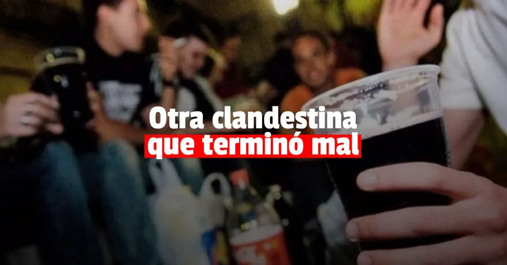 Hicieron una clandestina y en plena madrugada la policía los detuvo