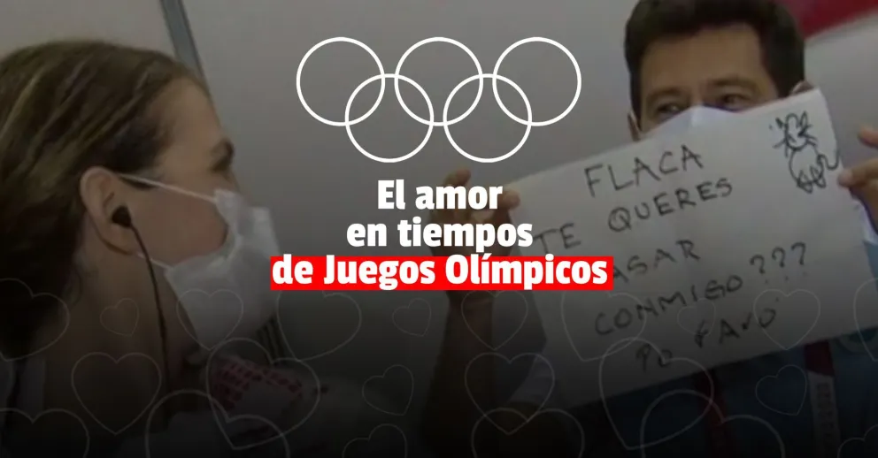 La esgrimista argentina tuvo un particular pedido de casamiento en medio de una entrevista