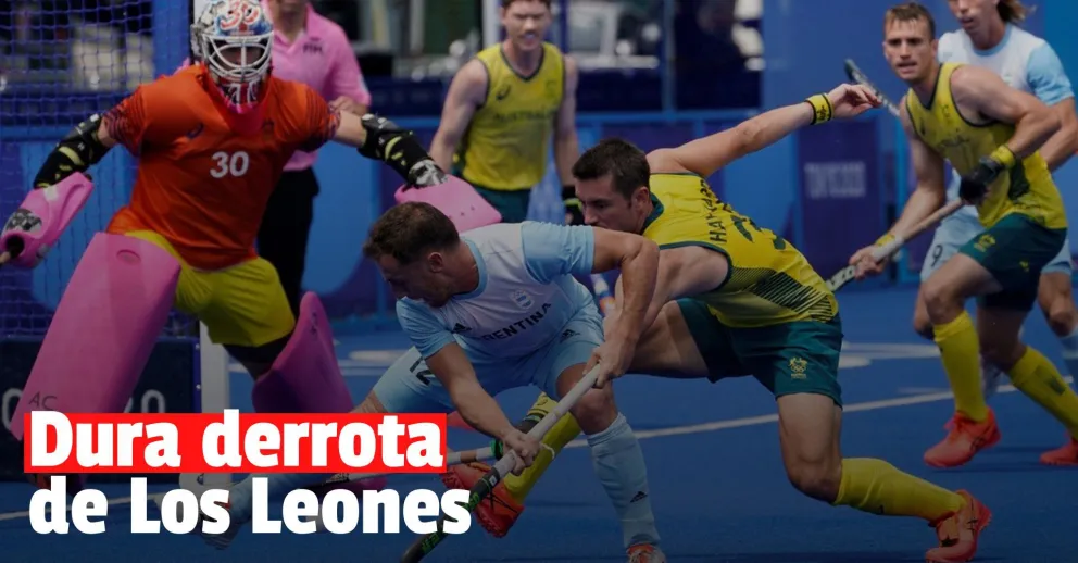 Los Leones sufrieron una dura derrota frente a Australia