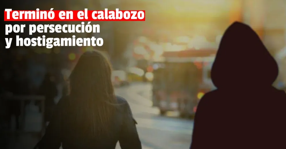 Tenía una prohibición de acercamiento con su ex y la persiguió