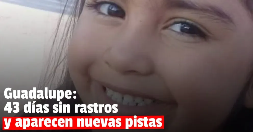 Investigan una nueva pista sobre Guadalupe Lucero y la buscan entre San Juan y San Luis