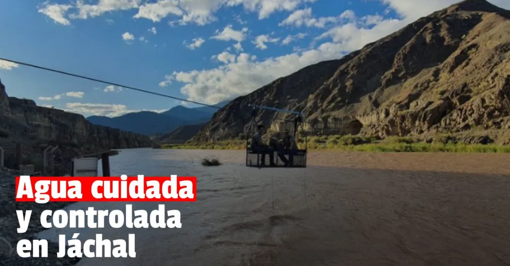 Instalaron una estación de monitoreo de calidad del agua en Jáchal