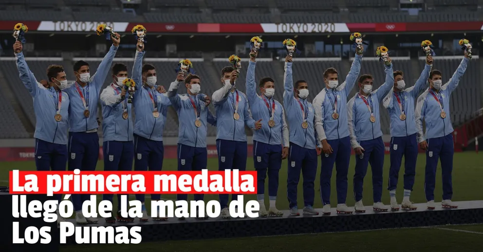 Los Pumas vencieron a Gran Bretaña y ganaron la medalla de bronce en Tokio