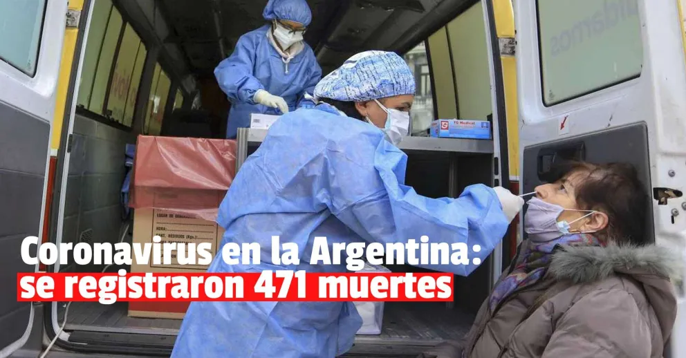 Este miércoles se registraron 15.883 nuevos contagios en Argentina