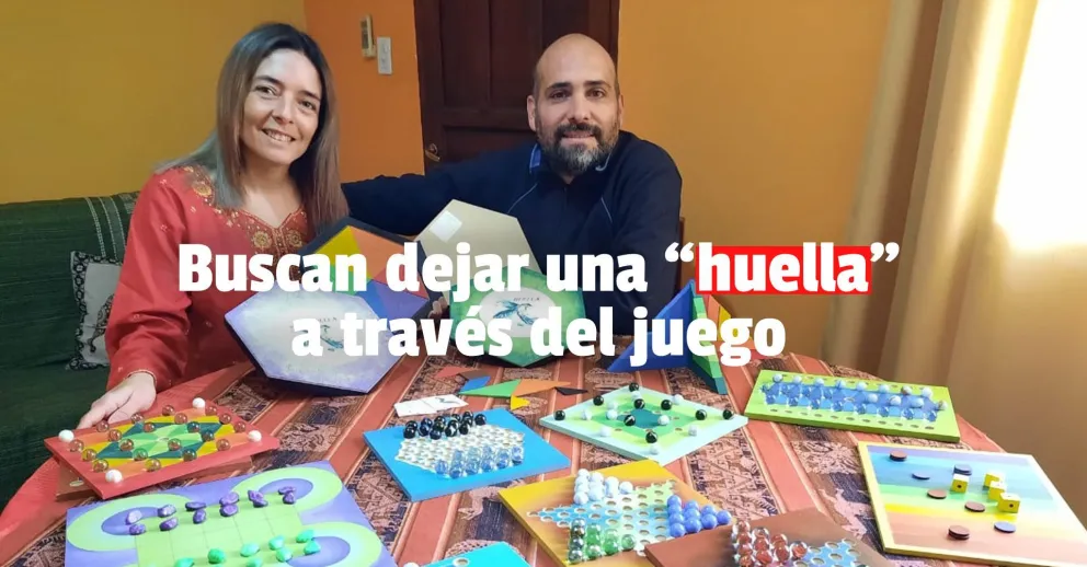 Un matrimonio de docentes busca rescatar juegos ancestrales y resguardar su esencia