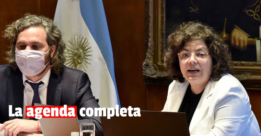 Conocé la agenda de Carla Vizotti y Santiago Cafiero en San Juan