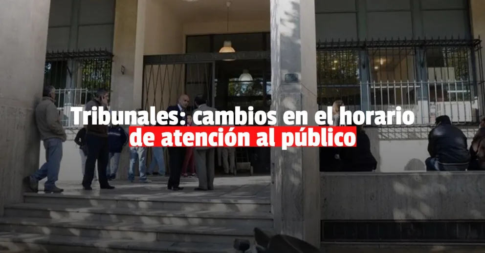 Mirá como funciona el servicio de la justicia a partir de agosto