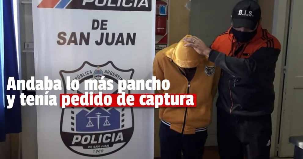 Tenía pedido de captura y fue detenido en Rawson