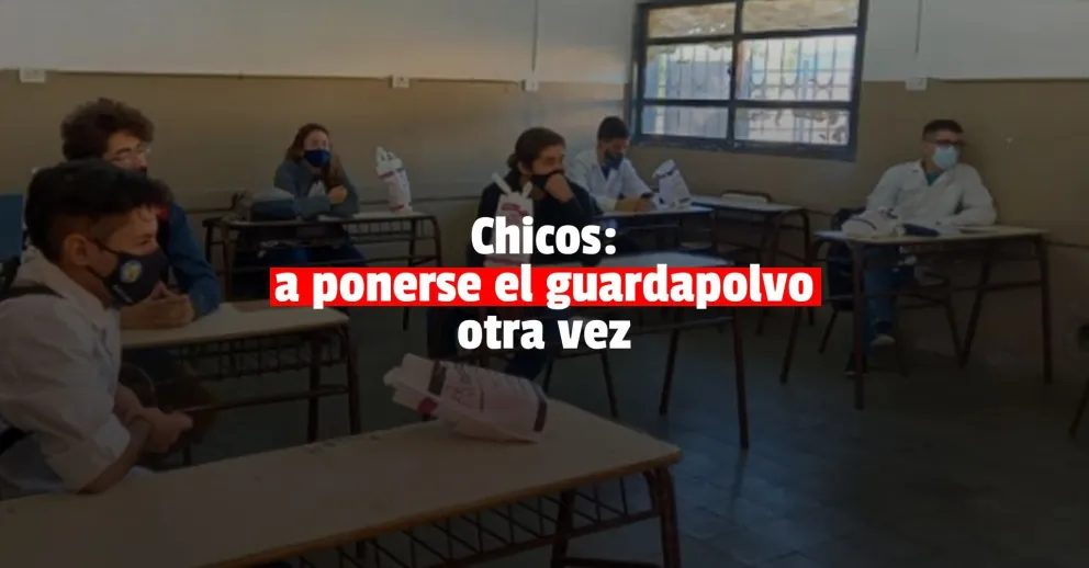 El lunes vuelven las clases presenciales