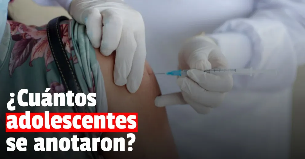Más de 3 mil adolescentes ya registraron su inscripción para inocularse