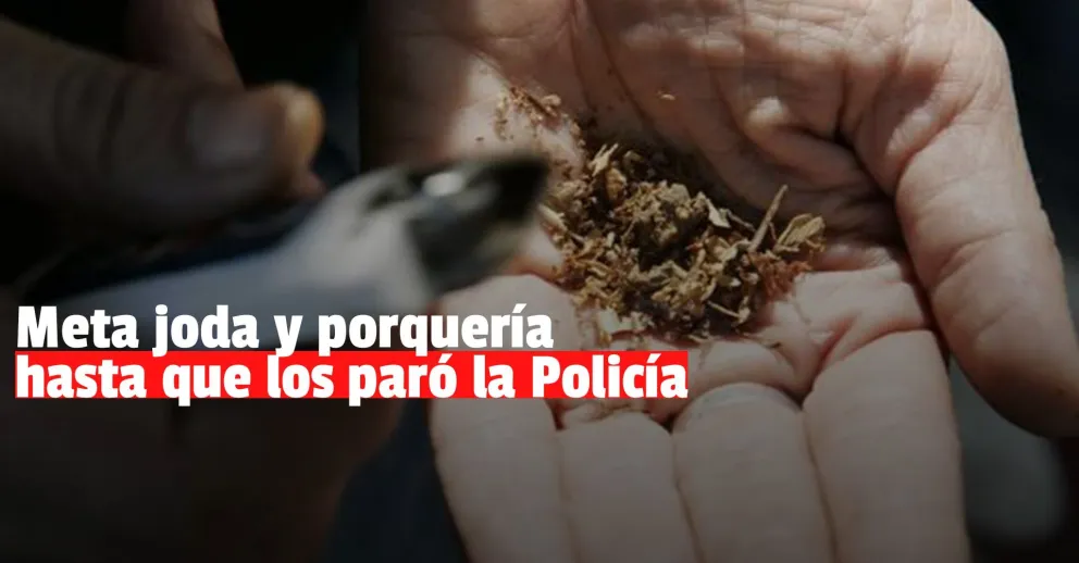 Detuvieron a cuatro jóvenes en Chimbas: tenían marihuana, cocaína y bebidas alcohólicas