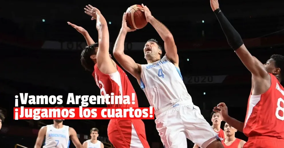 Argentina le ganó a Japón y pasó a cuartos de final
