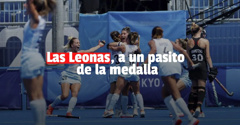 Las Leonas golearon a Alemania y están cerca de la medalla