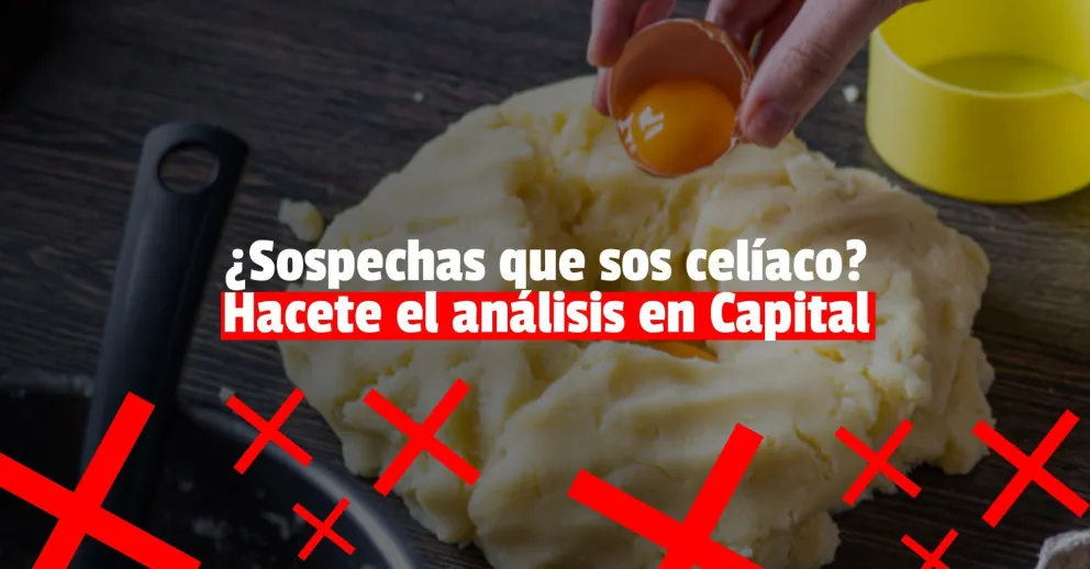 Capital realizará análisis a personas con síntomas de celiaquía