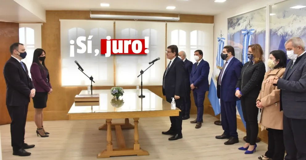 La Corte de Justicia tomó juramento a tres jueces y dos fiscales del Poder Judicial