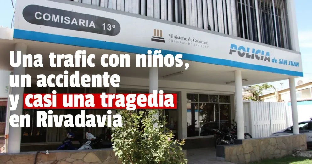 Un hombre que manejaba una trafic con niños de una escuela convulsionó en Rivadavia