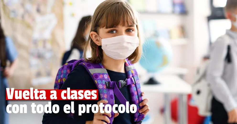 Se terminó el receso invernal: el regreso a las aulas fue con protocolo, burbujas y el entusiasmo de los chicos