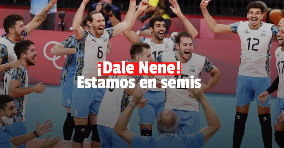 Con un Lima inspirado, Argentina alcanzó las semifinales del vóley olímpico