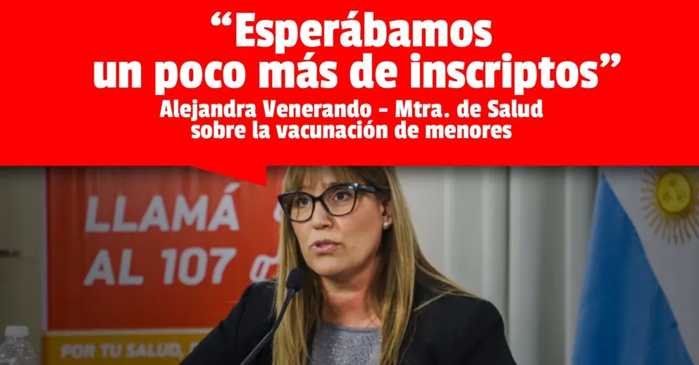Vacunación de menores: solo se inscribió un 20% de la población objetivo