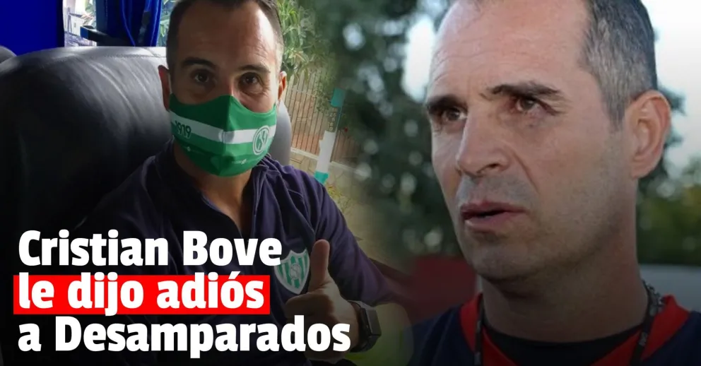 Cristian Bove dejó de ser el técnico de Desamparados