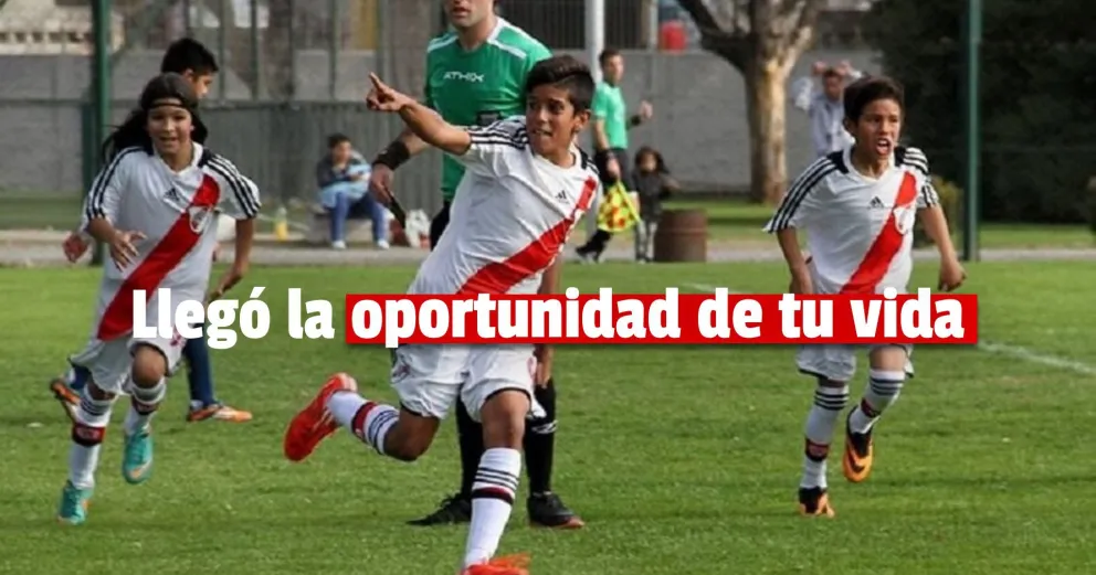 River viene a buscar pequeños talentos a San Juan