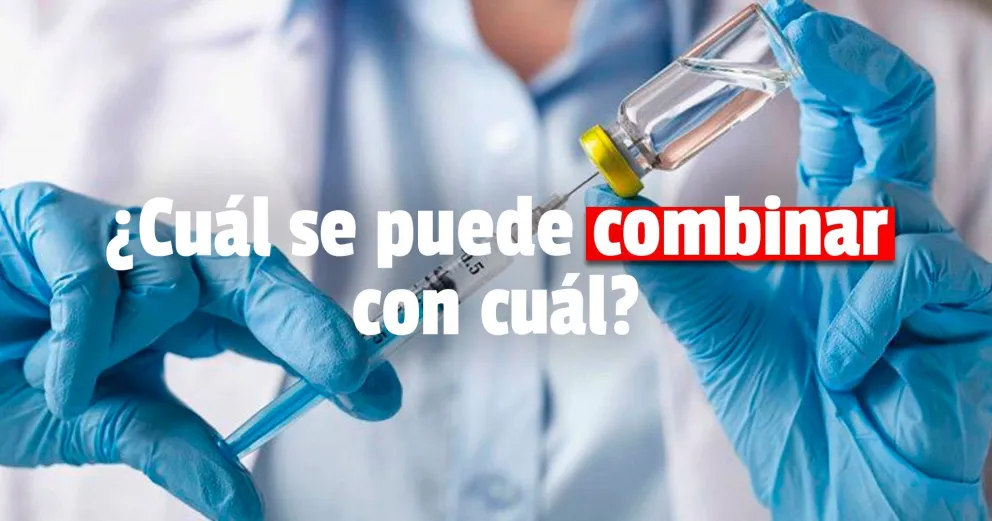 ¿Cómo se podrán combinar las vacunas en Argentina?