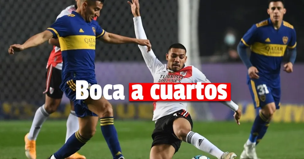 Boca eliminó a River por penales y avanzó a los cuartos de final de la Copa Argentina