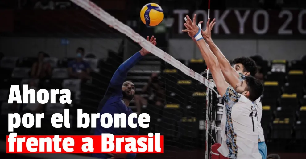 Argentina perdió la semifinal frente a Francia y buscará entrar al podio