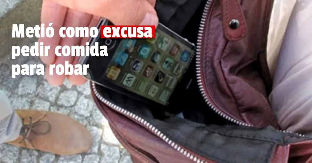 Un joven de 18 años que pedía comida aprovechó para robar en dos domicilios