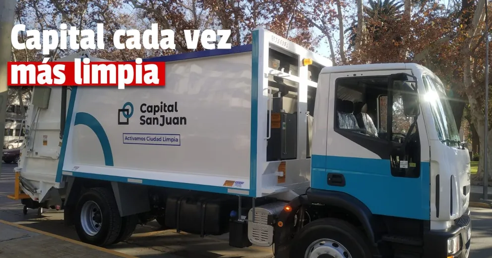 La Municipalidad de Capital presentó nuevo equipamiento para la recolección de residuos