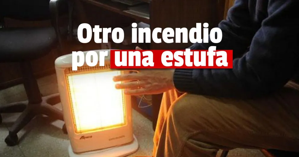 Incendio en Rawson dejó a una anciana intoxicada
