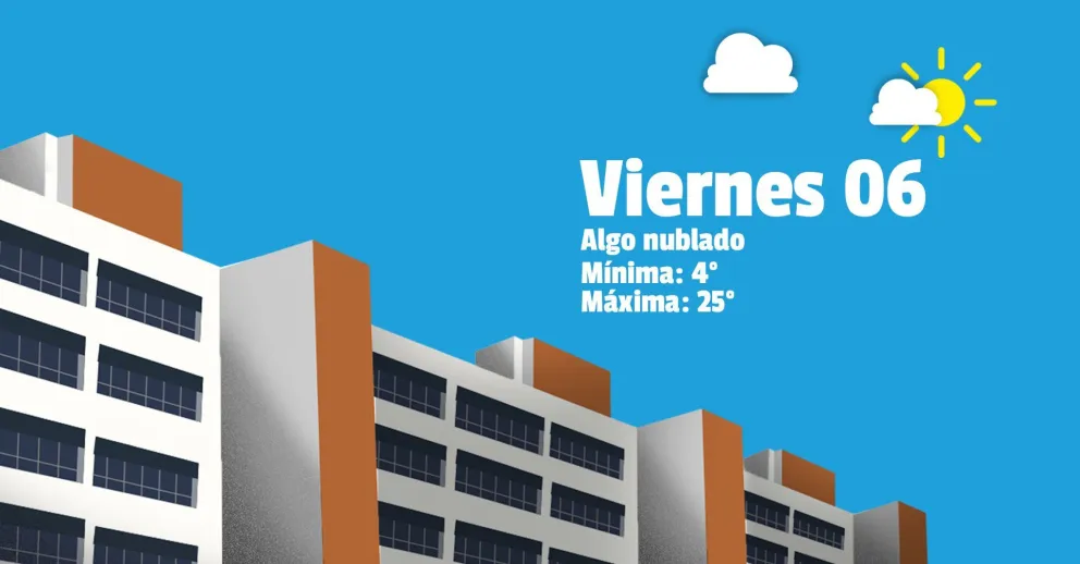 Viernes caluroso para terminar la semana