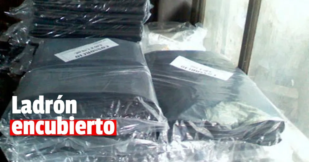 Prisión efectiva para el vendedor de bolsas de residuos que robó en un domicilio