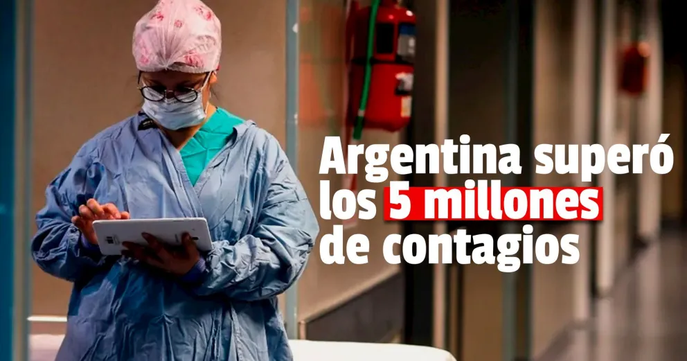 Este viernes se registraron 13.549 nuevos contagios