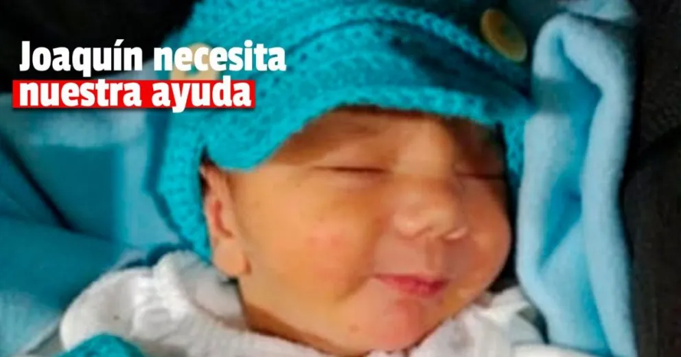 Un bebé de 11 días necesita con urgencia de una medicación para su enfermedad