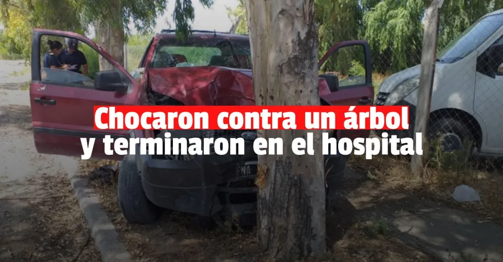 Capital: dos jóvenes de 23 años impactaron contra un árbol y terminaron internadas