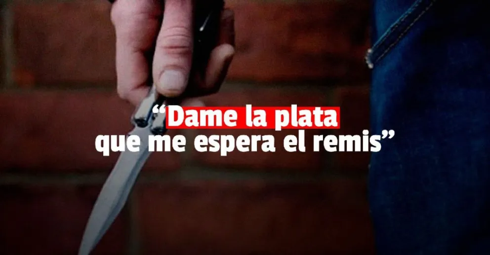 Delincuentes asaltaron a un joven a punta de un cuchillo y con complicidad de un taxista lograron huir