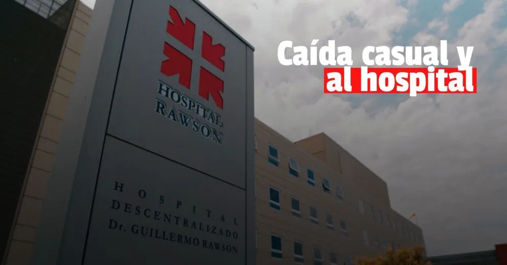 Cayó de su moto y quedó internado