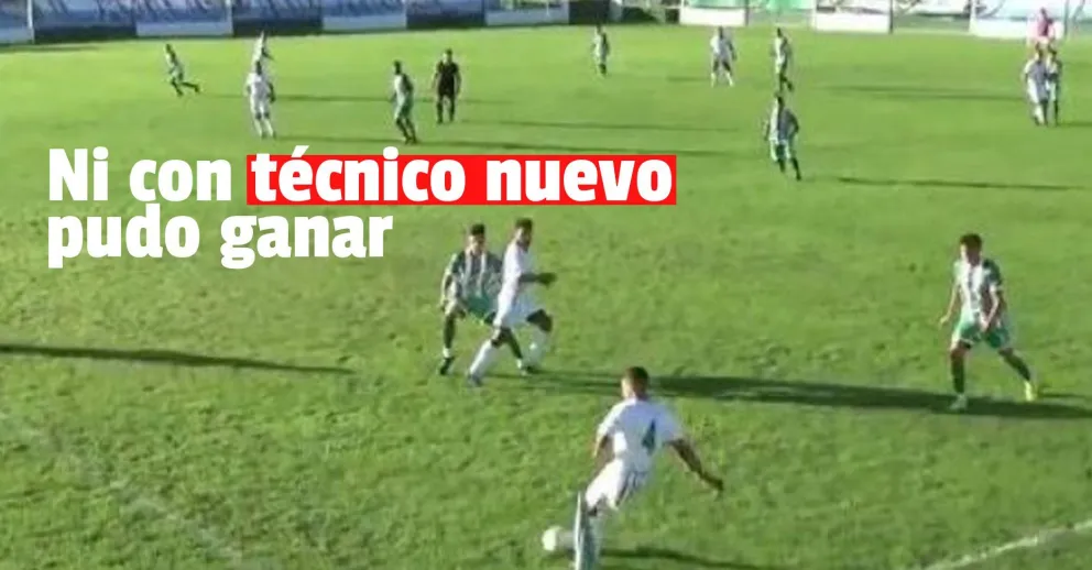 El Puyutano estrenó técnico pero no pudo ganar ante Camioneros