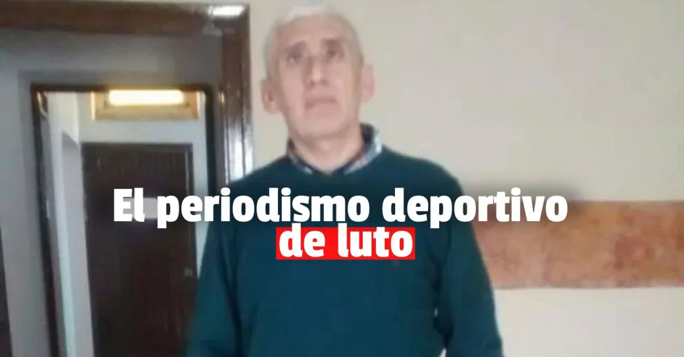 Adiós Carlos: murió un reconocido periodista deportivo sanjuanino