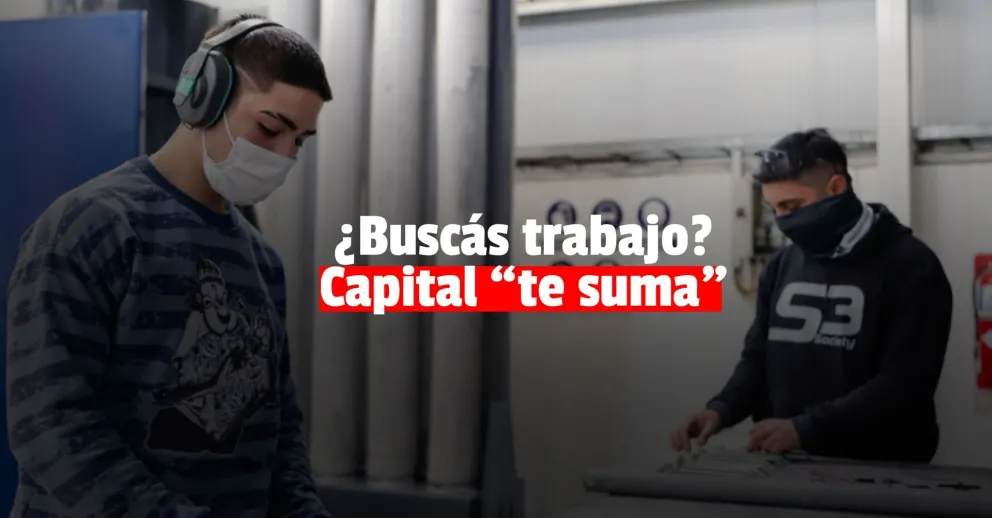 Capital busca crear puestos de trabajo a través de "Te Sumo