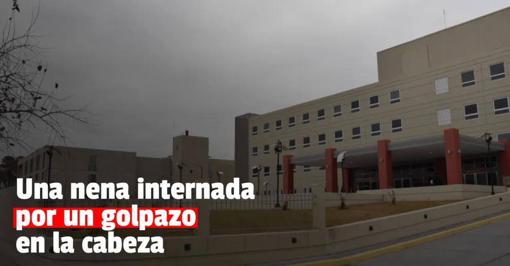 Una nena se cayó de la moto y sufrió un grave golpe en la cabeza