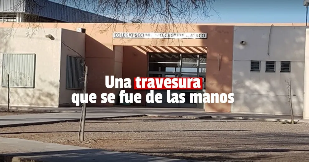 Incidente en un colegio de Angaco: dos alumnos sufrieron quemaduras en sus ojos y piel