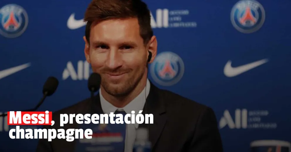 Presentación oficial de Messi en el PSG: "Mi sueño es volver a levantar la Champions"