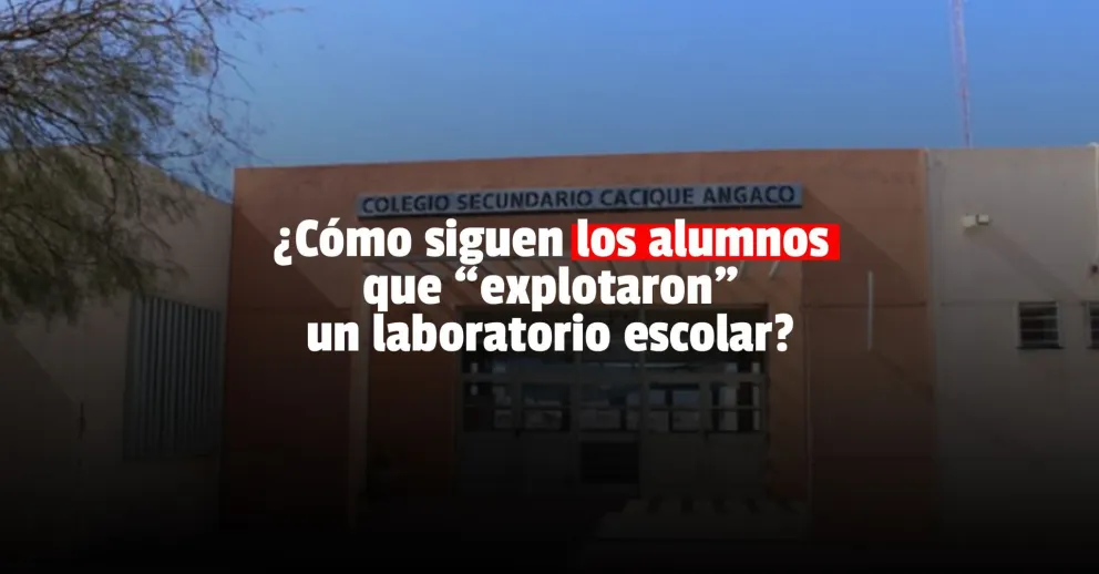 ¿Cómo siguen los chicos tras las explosión en una escuela de Angaco?