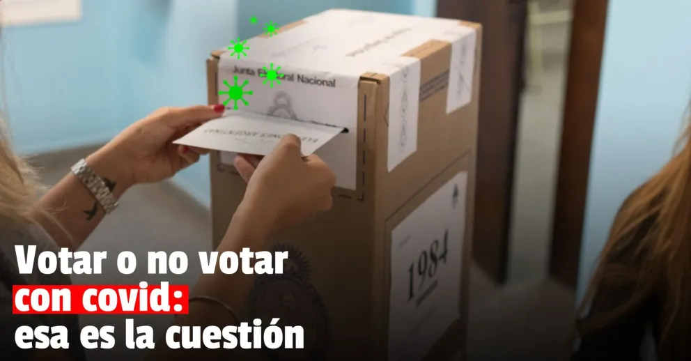 Quienes tengan covid o presenten síntomas ¿podrán votar?