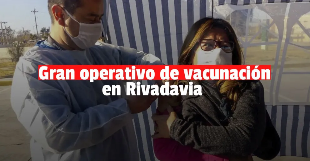 Rivadavia: más de 150 personas se vacunaron contra la gripe