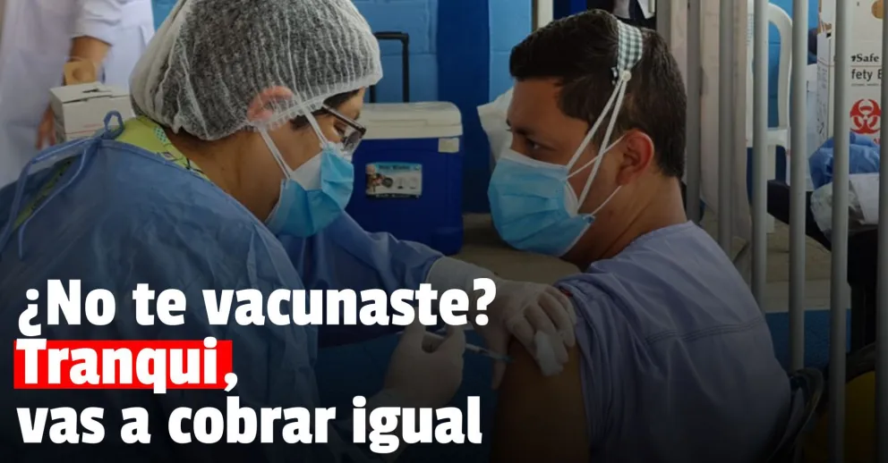 El Gobierno rechazó la propuesta para dejar de pagar sueldos a los que no quieran vacunarse