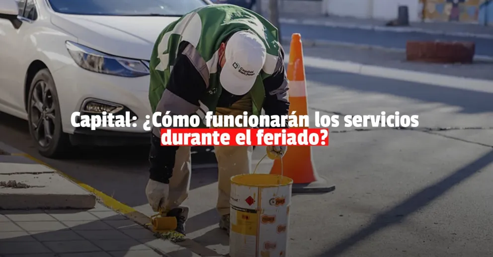 Atención: así funcionarán los servicios en Capital por el lunes feriado